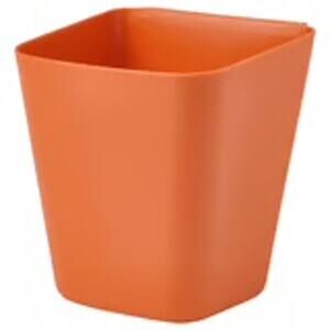IKEA SUNNERSTA Orange Storage Container Your Compact Clutter Solution Set of 4